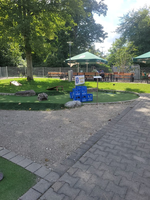 Minigolf-Spielplatz