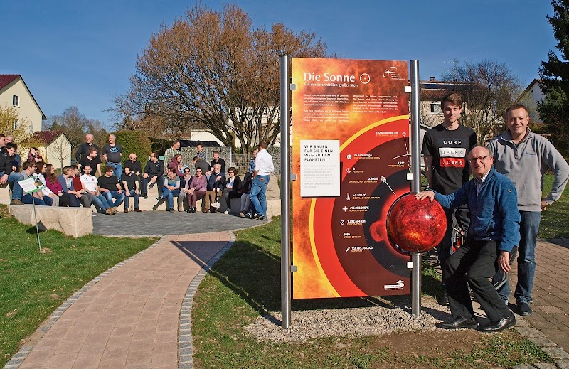 Planetenweg der Volkssternwarte Laupheim e.V.